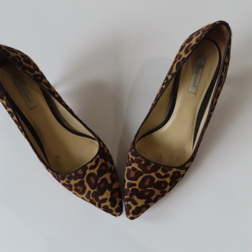 Cole Haan Giraffe Print Heels size 6.5 - Picture 16 of 16